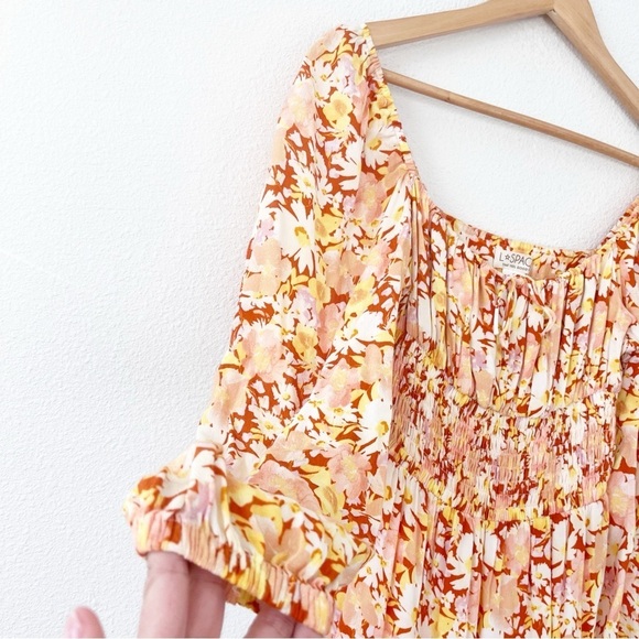 L*Space Cassidy What in Carnation Dress in Floral Multi - Picture 4 of 8